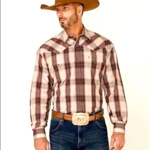 Stetson men’s never worn snap shirt